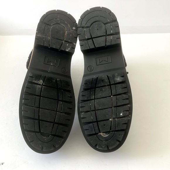 Marc Fisher Women’s Waterproof Winter Lace Up Lug Sole Boots Size 8 - Picture 9 of 10